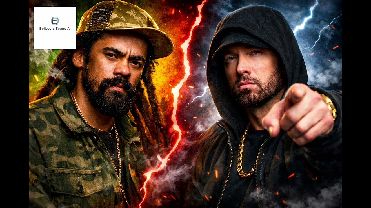Damian Marley ft Eminem-Jah Light Shines(Official Ai lyrics video)2026