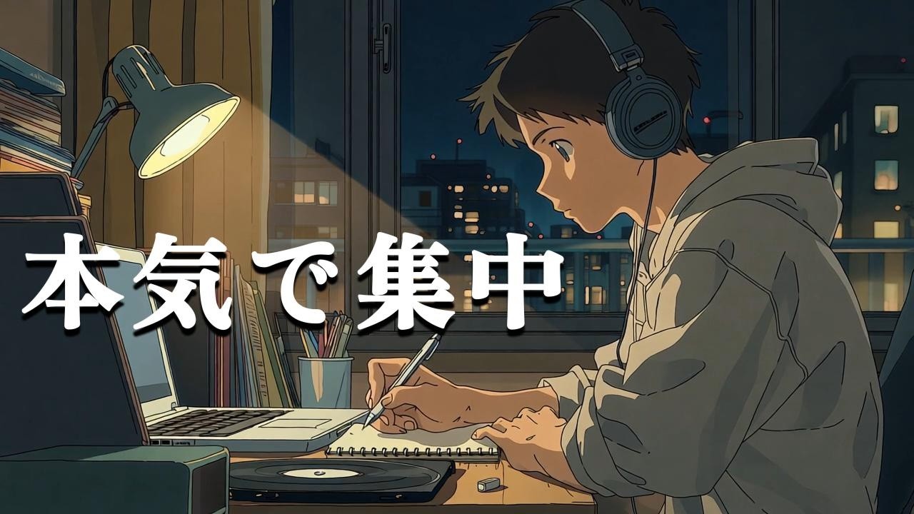 静かに集中できる勉強用BGM｜作業・読書・試験前に