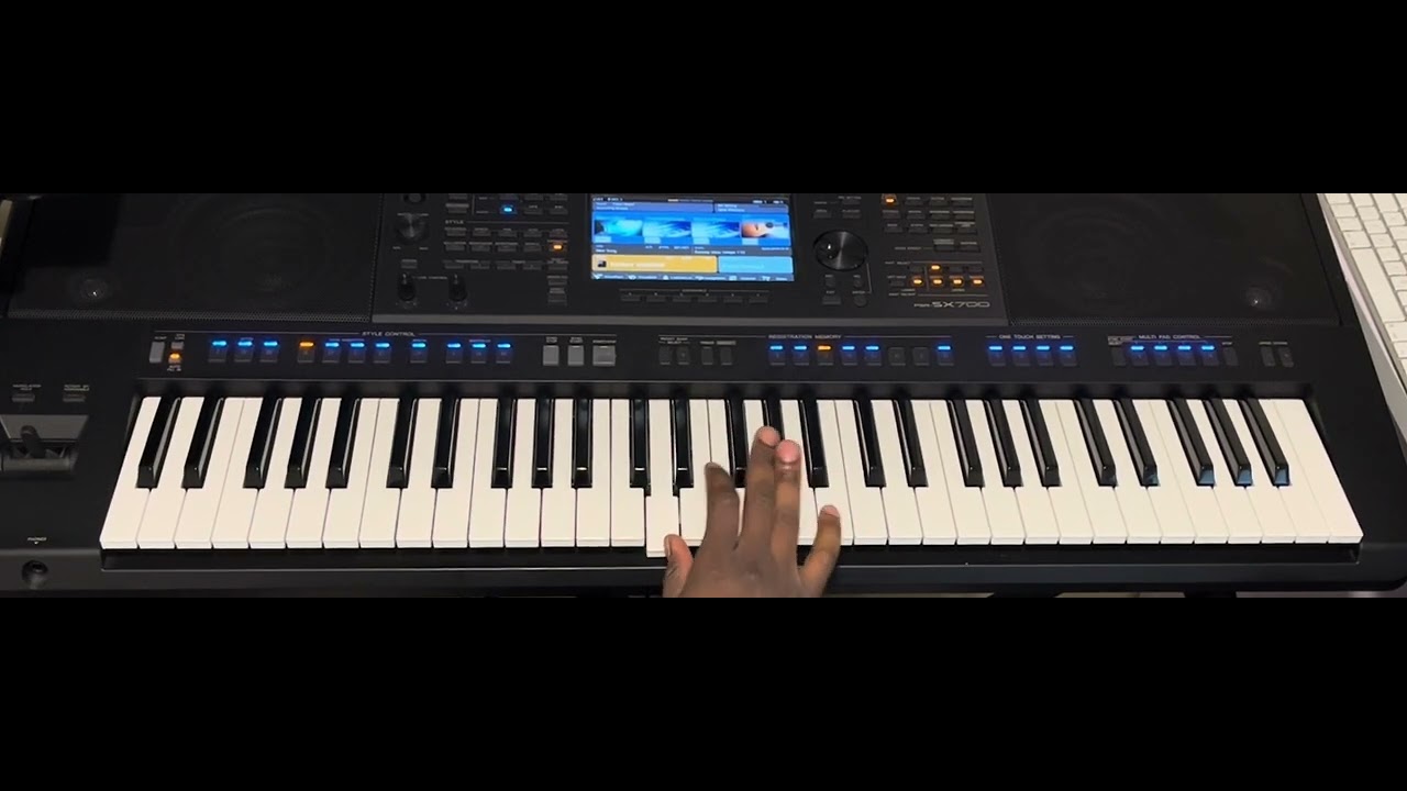 How to play slow Owanbe highlife keyboard & piano in the style of King Sunny Ade, Ebenezer Obey