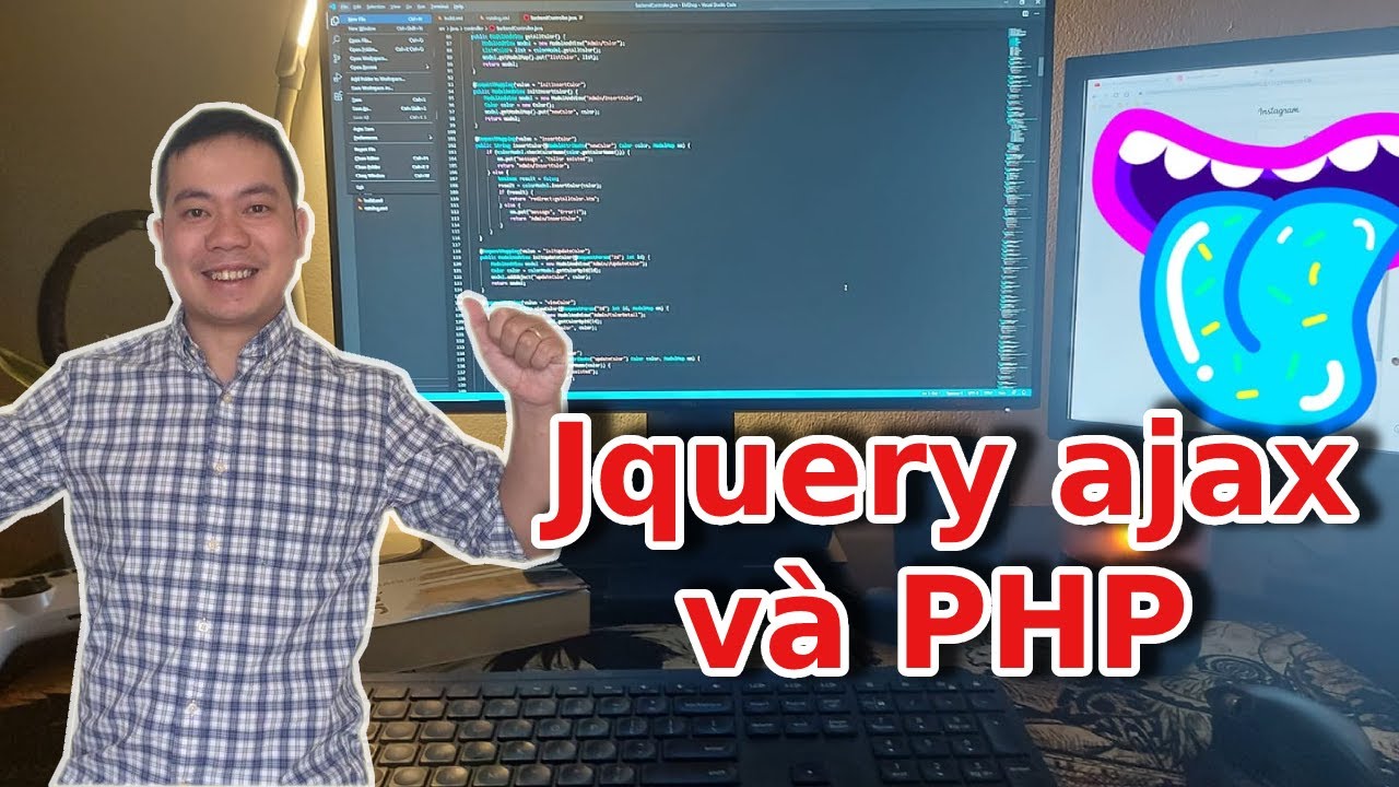 Học Jquery  ajax kết nối với PHP cực đơn giản - Bài 7