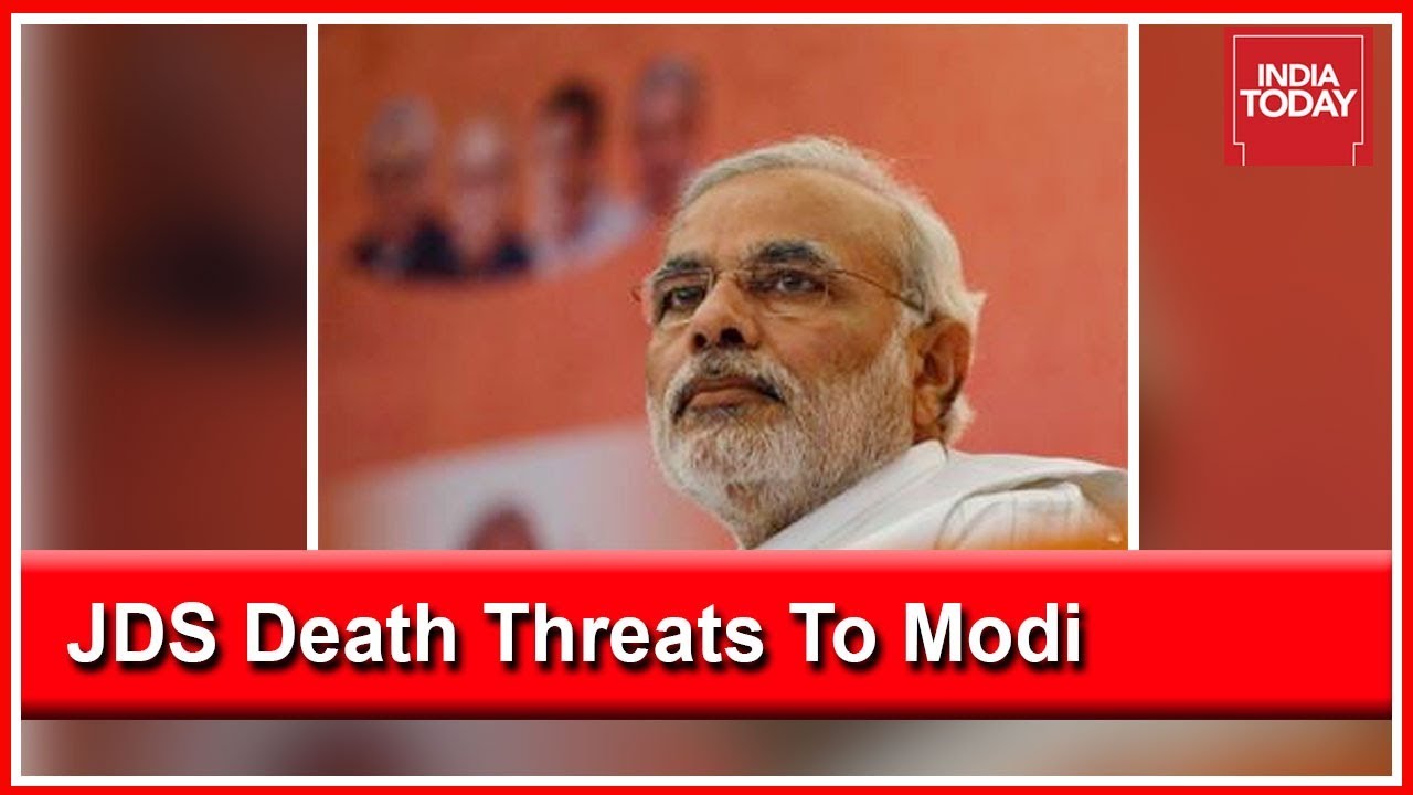 Death Threats To Modi :JDS MLA Urges People To Pelt Stones On His To Visit Karnataka