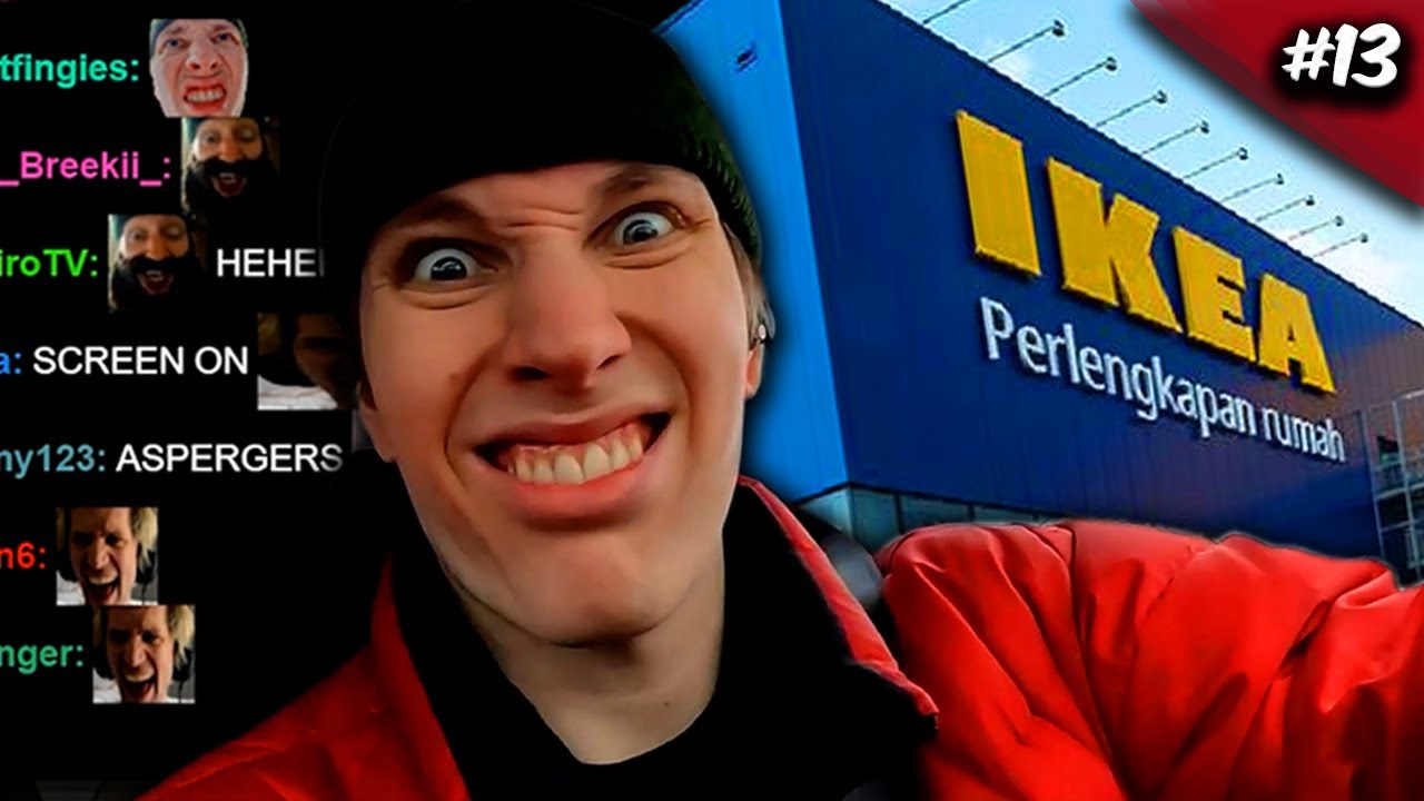 IKEA IRL ТРАНСЛЯЦИЯ! Обзор трансляции Velcuz #13
