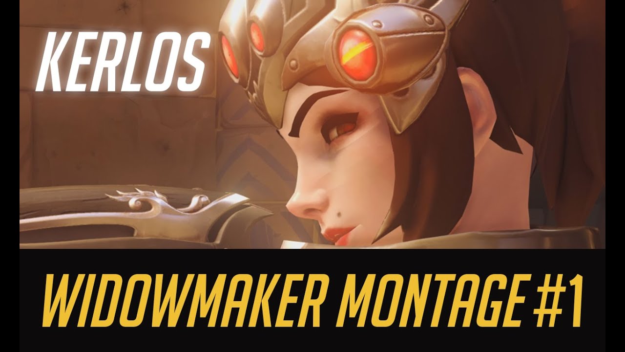 [Overwatch] keRLos Widowmaker Montage #1
