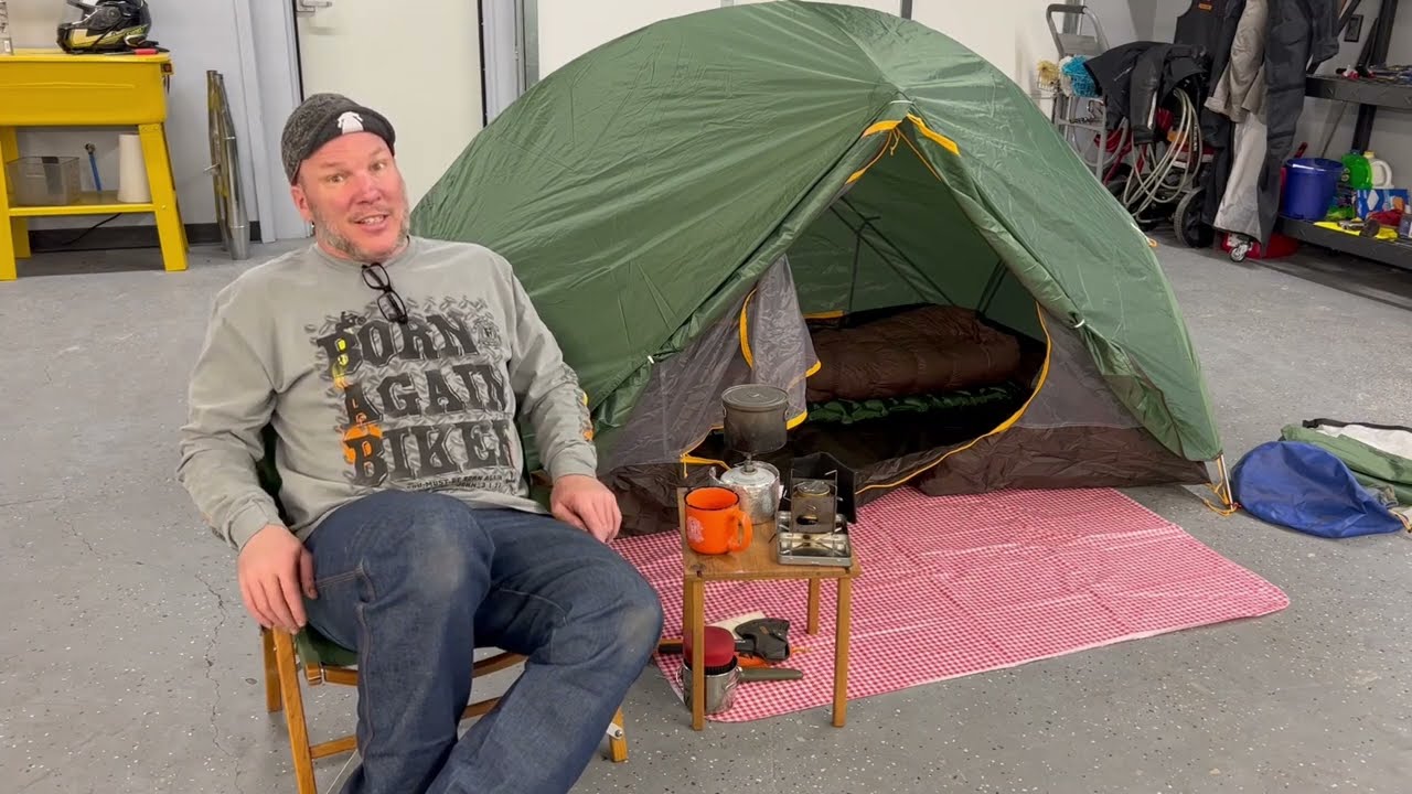 Camping gear for Daytona