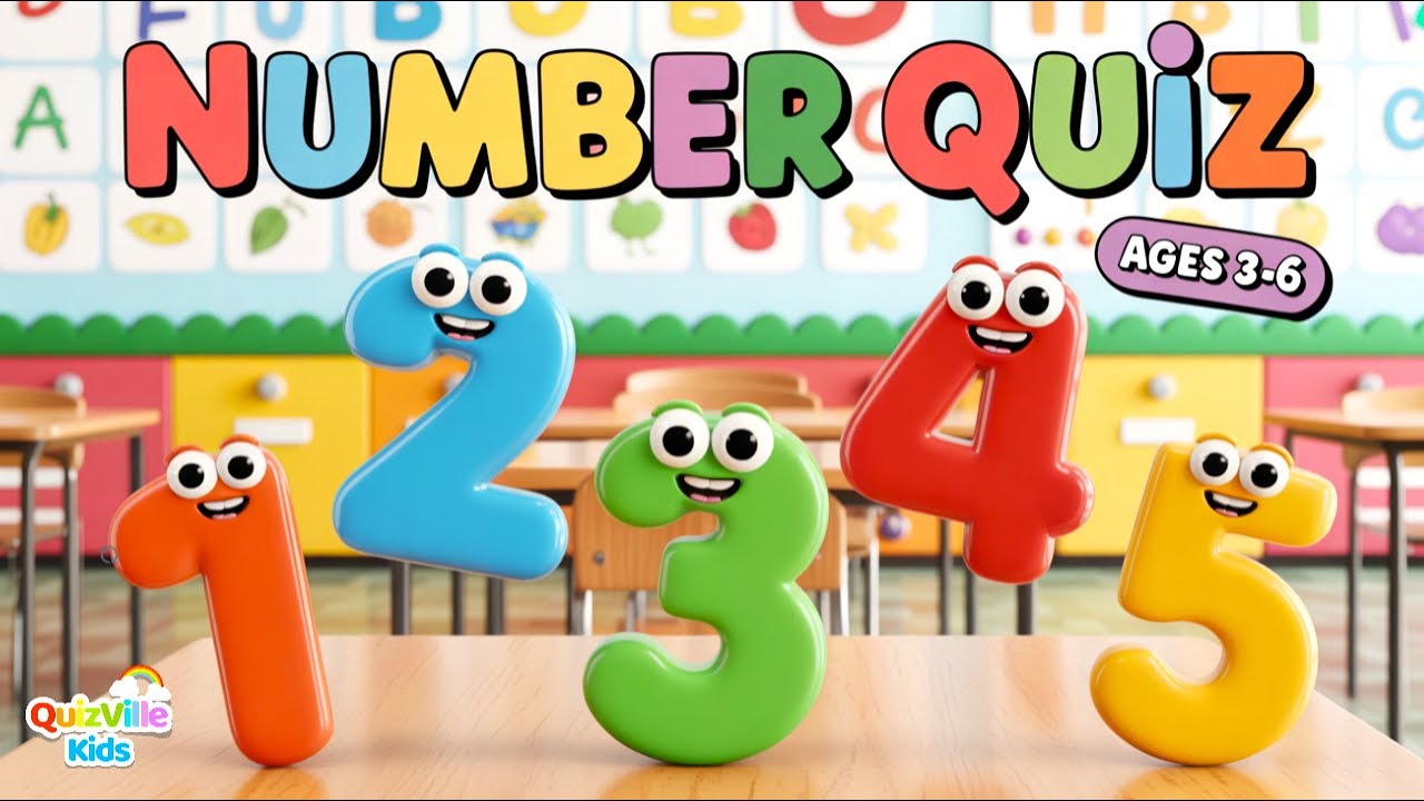 Guess & Count Numbers 0–5 🔢| Fun Kids Quiz