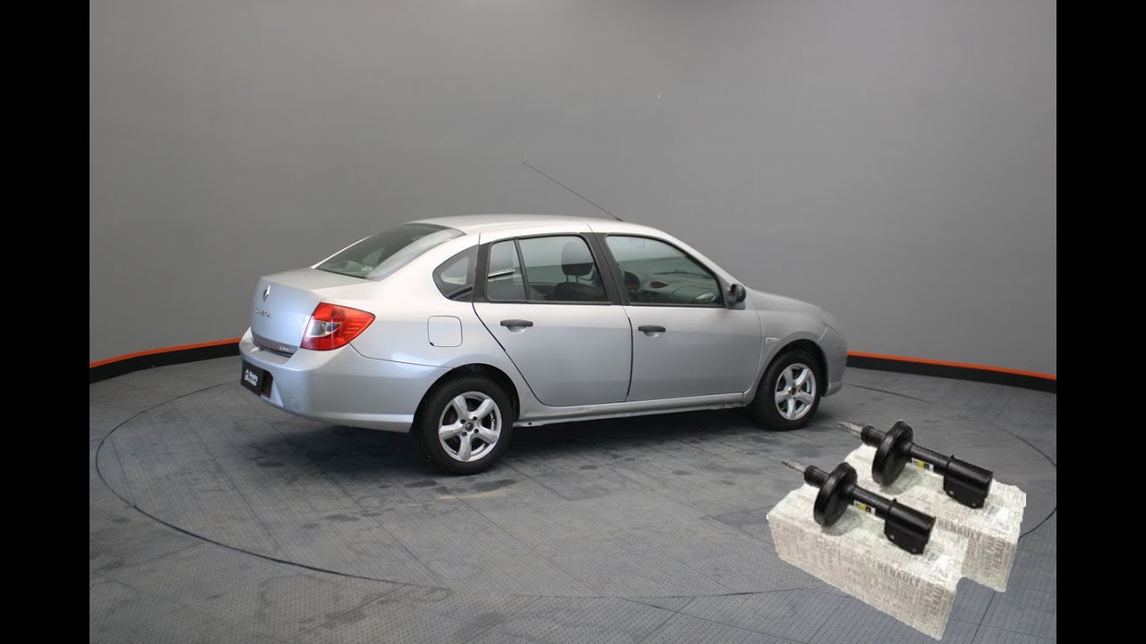 Renault  Symbol 2010 Suspensión delantera con problemas, falla común en  muchas marcas de  autos