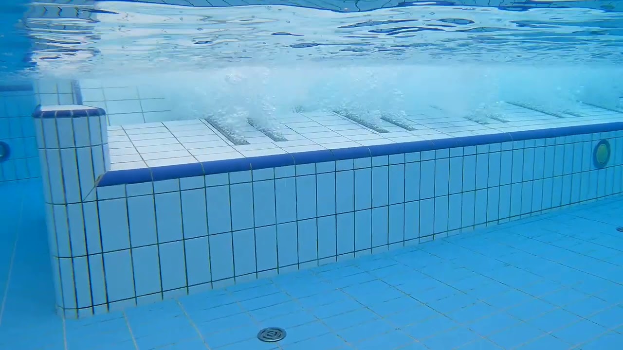 Terma Bania - widok pod wodą (Gopro Hero 9 4K 60 klatek) czerwiec 2022