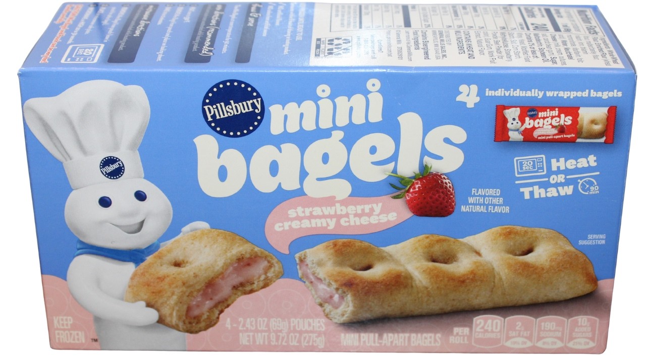 Pillsbury Strawberry Creamy Cheese Mini Bagels Review