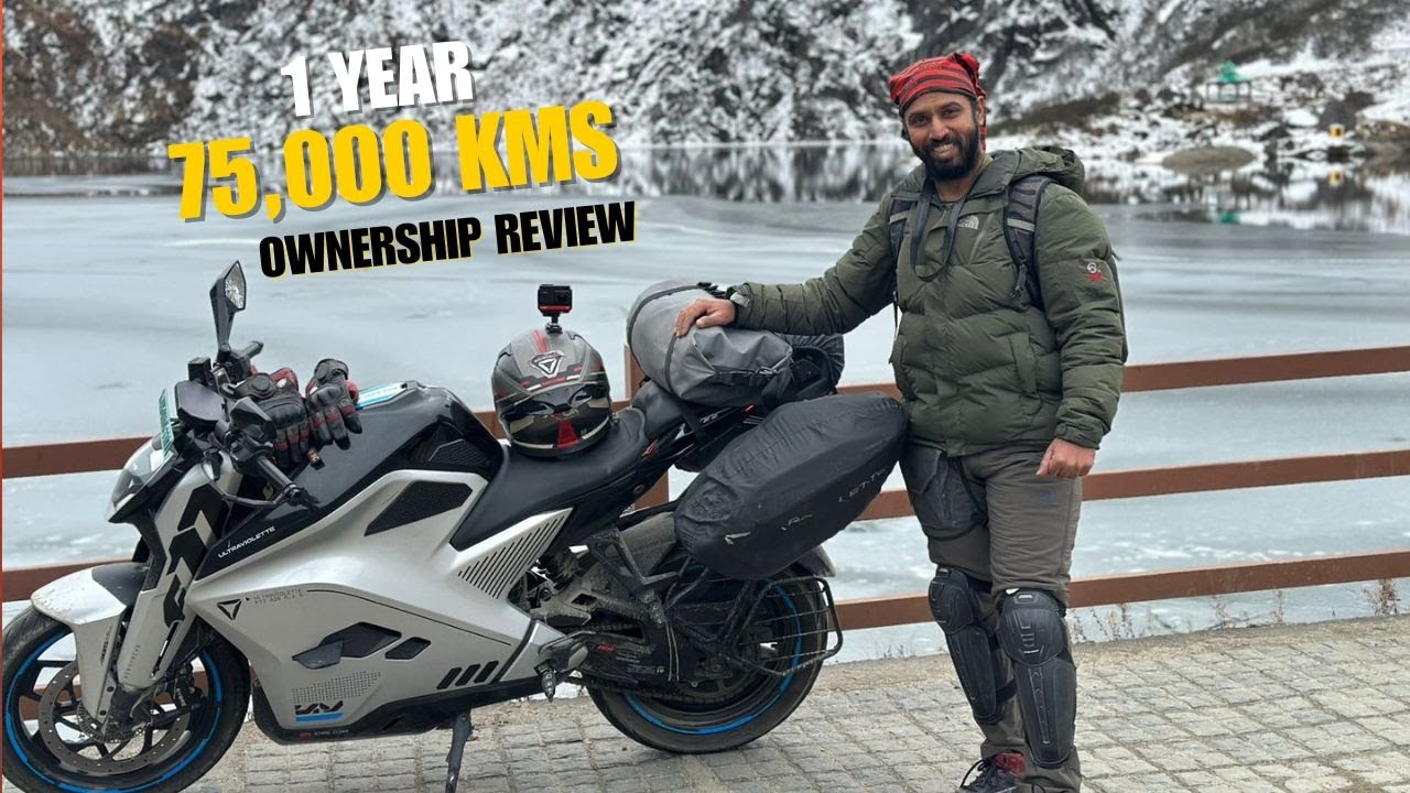 Ultraviolette F77 Motorcycle OWNERSHIP REVIEW - 75,000 Kms