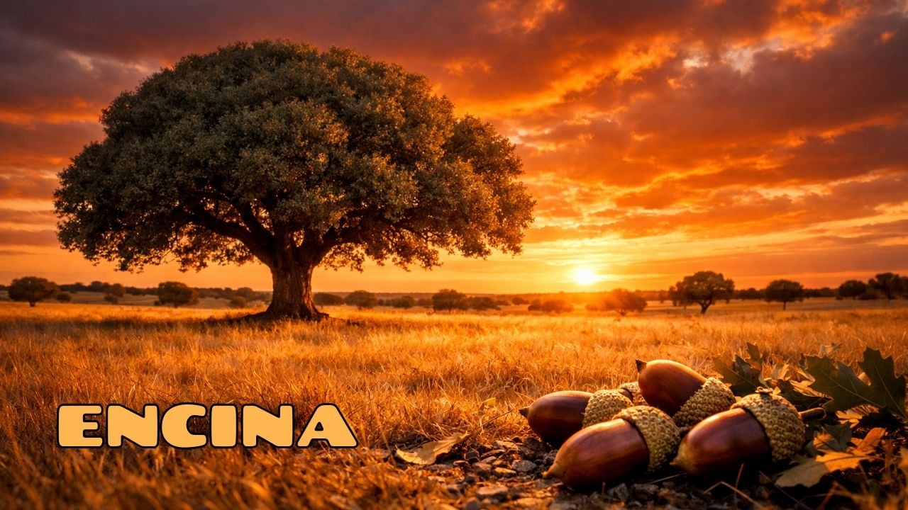 La ENCINA 🌳 El árbol más resistente de España | Dehesas, bellotas y vida mediterránea