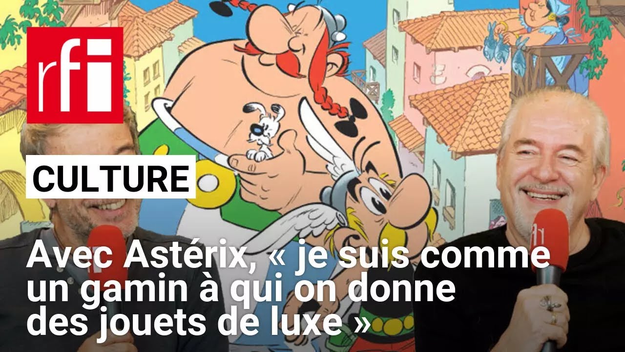 Fabcaro (scénariste) : avec Astérix « je suis comme un gamin à qui on donne des jouets de luxe »