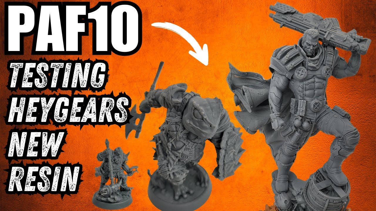 Let's Test  HeyGears PAF10 Resin Inc A Drop Test
