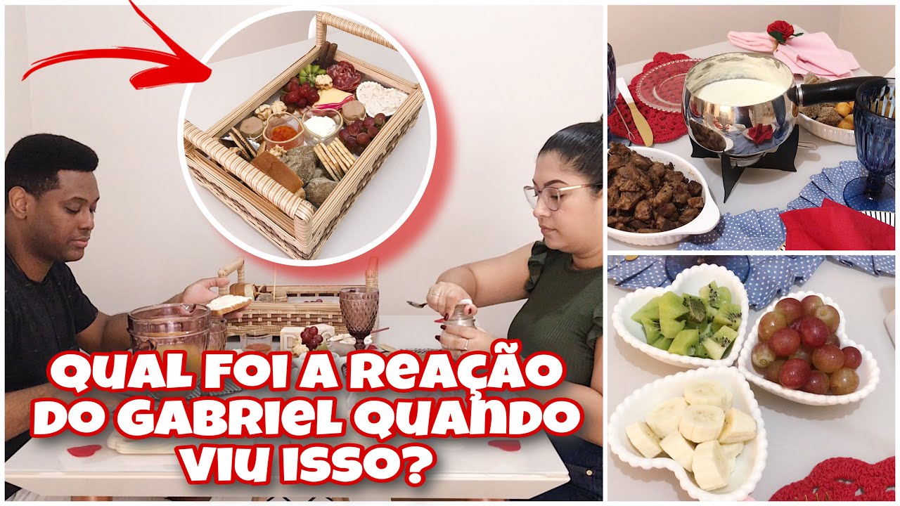 VLOG ❤️ SURPRESA DIA DOS NAMORADOS | FONDUE ECONÔMICO | BANDEJA POSTA - Simplifique com Dani Brito