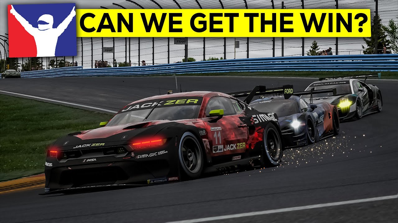 Могу ли я побороться за ПОБЕДУ в iRacing IMSA GT3?!