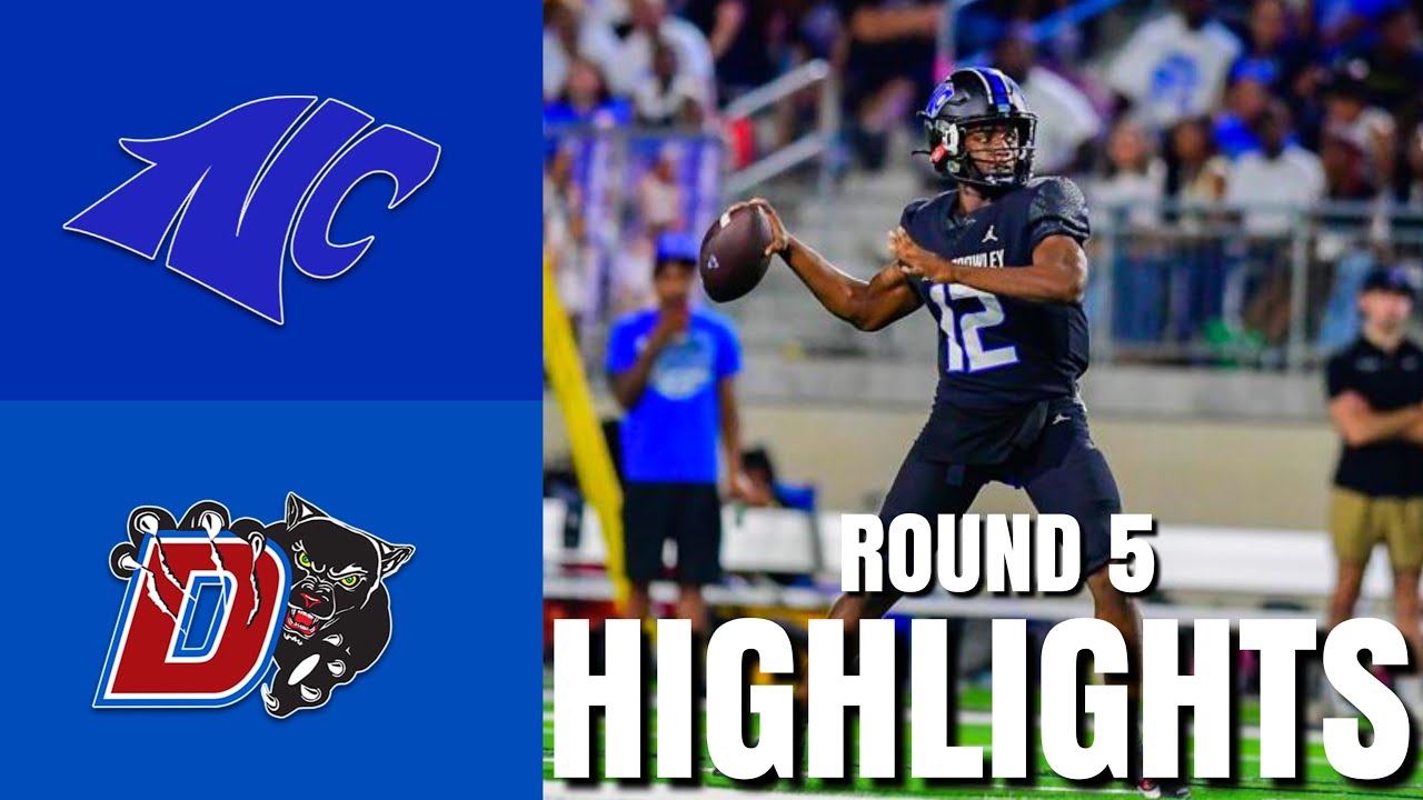 #TXHSFB : NORTH CROWLEY VS DUNCANVILLE : ROUND 5 PLAYOFFS| UPSET ALERT❗️| MUST WATCH 😳🔥