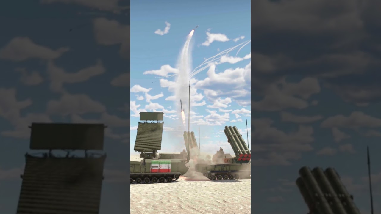 Advanced Air Defense Intercepts F-15 Jet