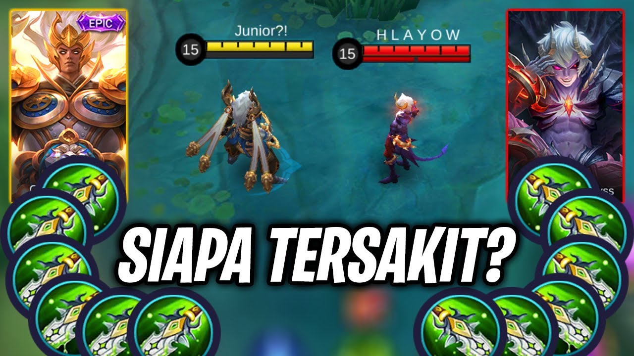 MARTIS VS DYRROTH || FULL BLADE OF DESPAIR || MOBILE LEGENDS