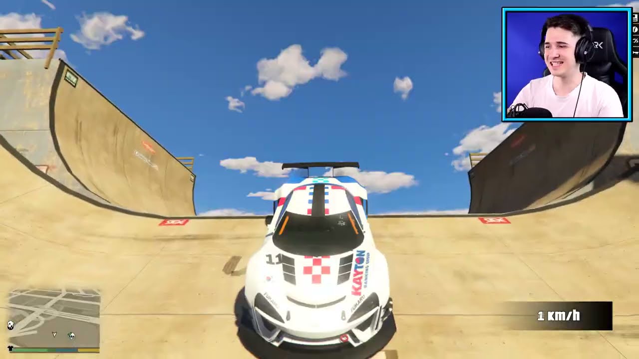 SKAČEM SA NAJVEĆE RAMPE U GTA 5! :O