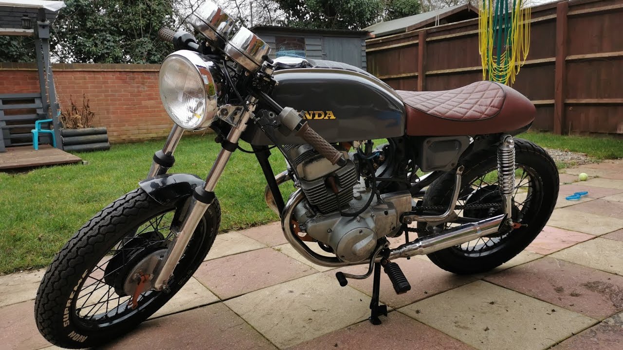 Jak owinąć wydech bandaże termo. Honda cm 125/200. Caffe Racer.