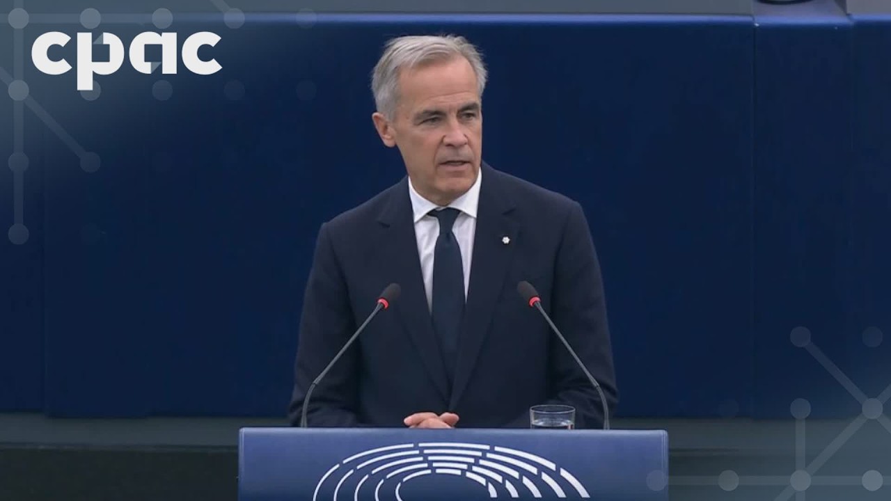PM Mark Carney addresses European Parliament &ndash; September 17, 2026