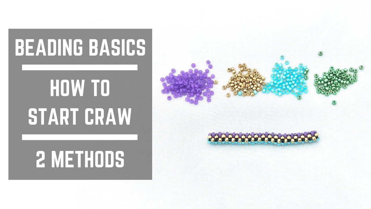 How To Start CRAW - 2 methods | Illustrated with different colours