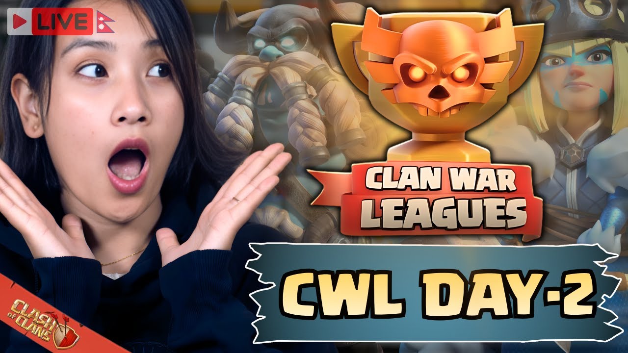 Clash of Clans LIVE | CWL Day 2 War Attacks | With AlyyOn