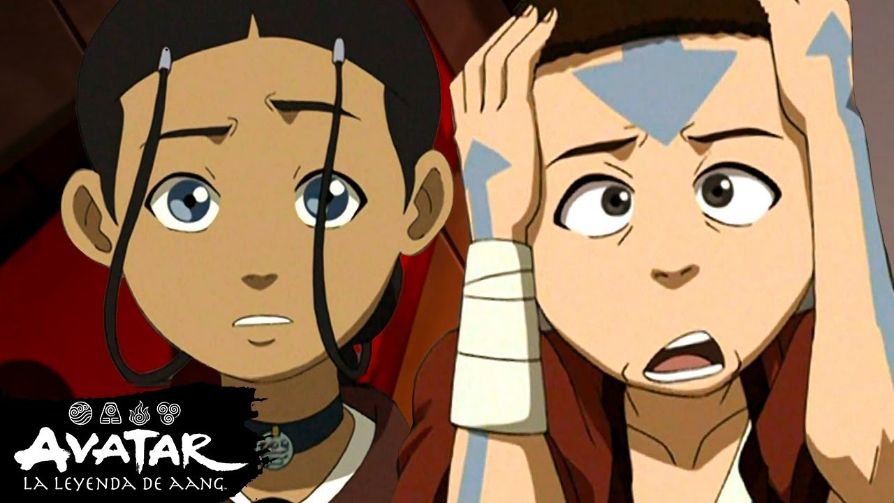 ¡¿Aang tiene cabello?! 😮 | Escena completa | Avatar: La Leyenda de Aang