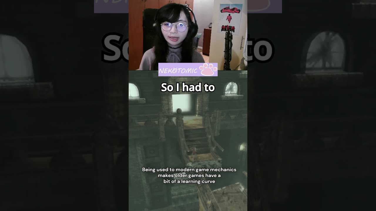 Playing an older game like an ICO when you're used to modern games