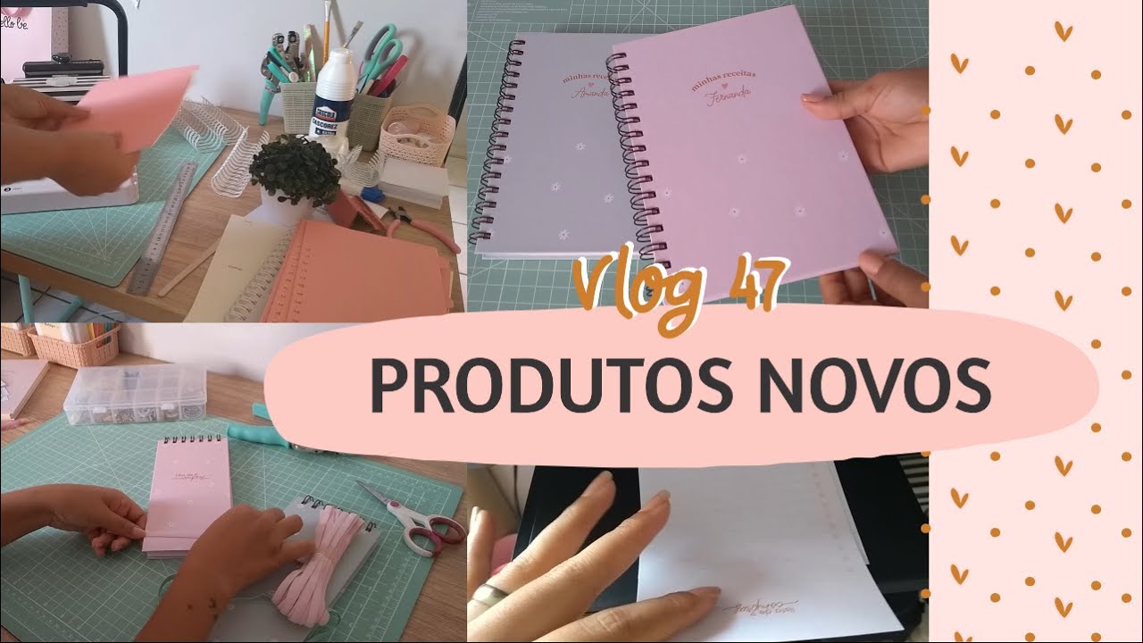 Studio Vlog #47 ✨Produção e criação de produtinhos novos