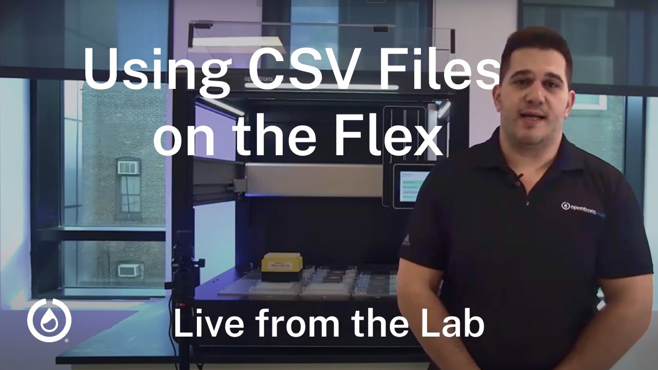 How to use CSV Files for Complex Pipetting Patterns using Opentrons Flex