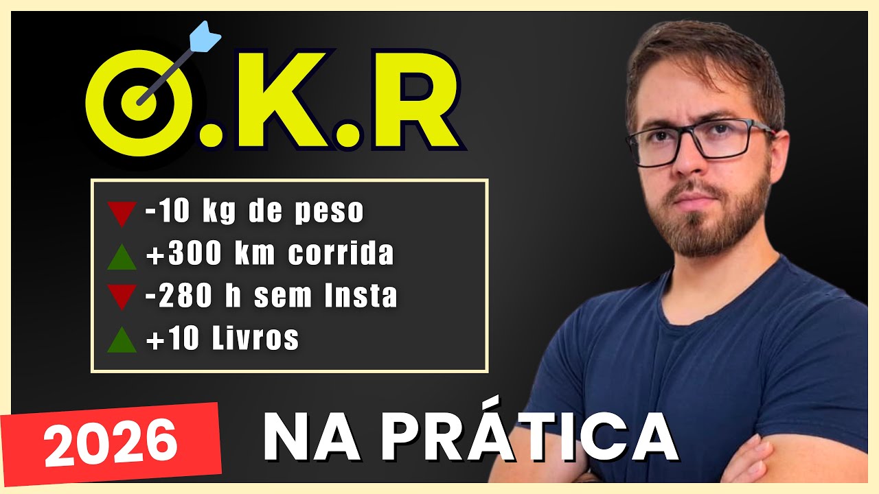 Transformei minhas metas pessoais em um OKR (vou acompanhar mês a mês)