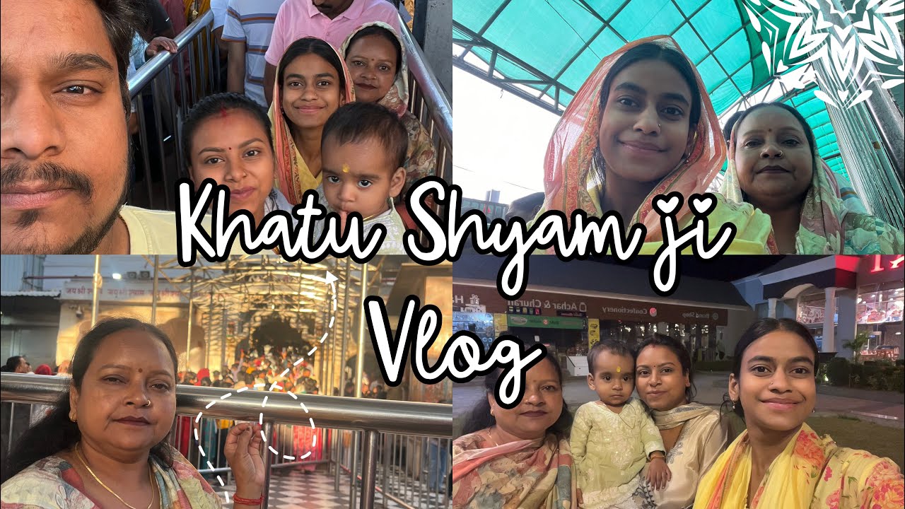 Khatu Shyam ji temple Rajasthan ❤️🙏🏻#khatushyamji #khatushyam #shyambaba #khatushyambaba #vlogvideo