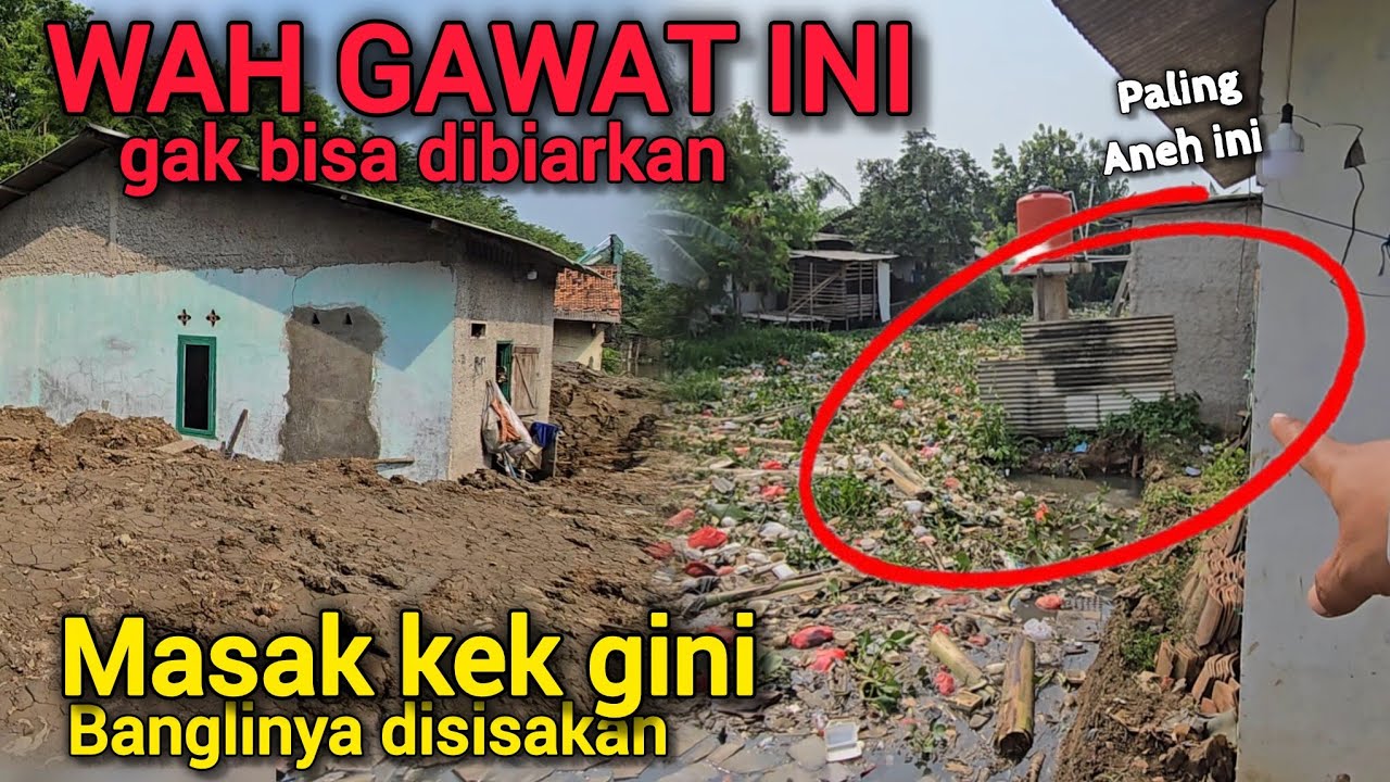 DISINI BANGLI NYA LEBIH NGERI❗️SUNGAI GEDE 50 METER DI URUK JADI 20 METER LUAR BINASA GAK PUNYA O❗️
