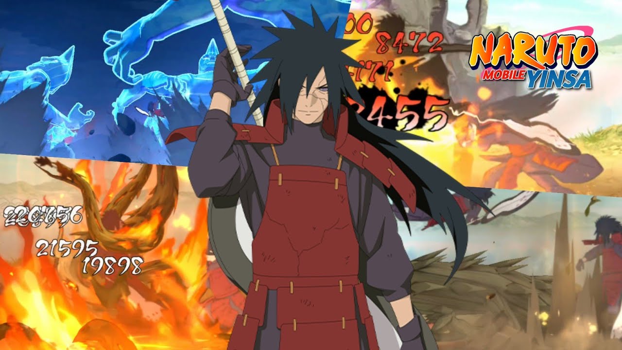 Madara Uchiha [ Gunbai ] Dominates the Arena - Epic Comeback | Naruto Mobile Fighter Tencent 