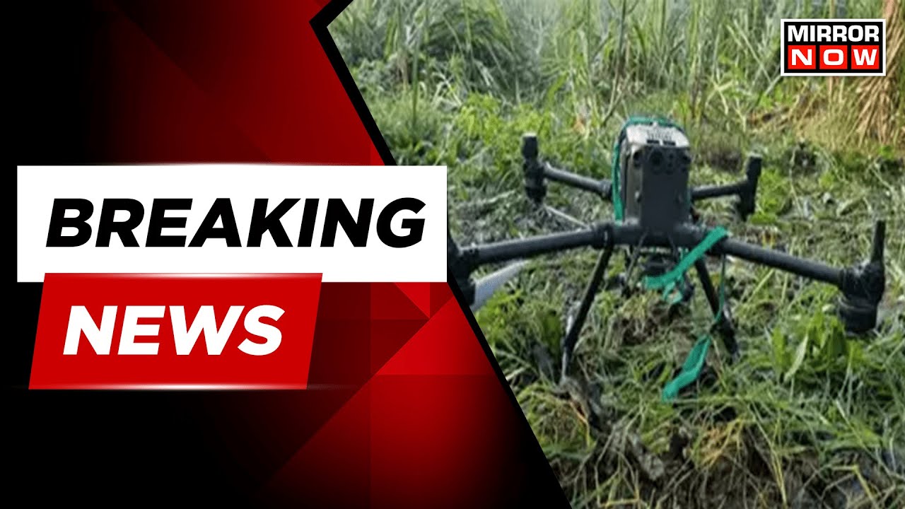 Breaking News | Punjab : BSF Shot-Down Drone In Amritsar | Recovers 3 Packets Of Heroin | Mirror Now