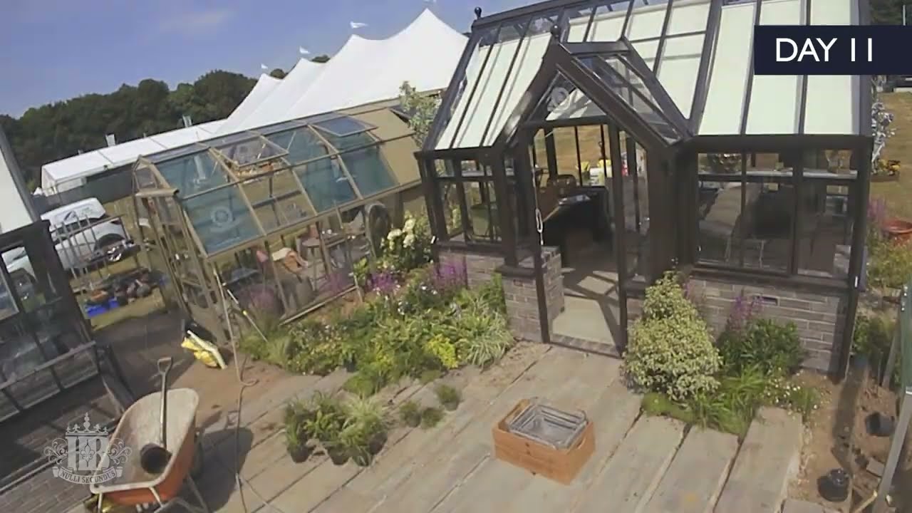 RHS Tatton Park Stand Build
