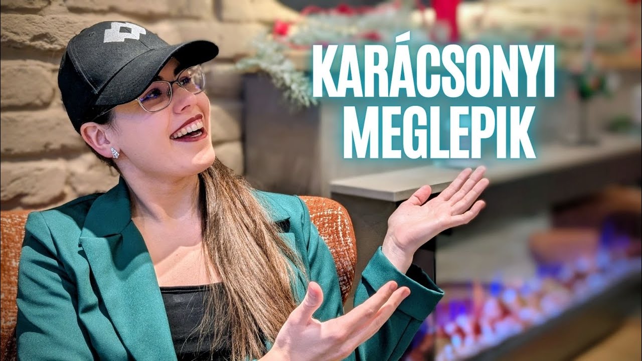 Ez a videó a Legjobb karácsonyi AJÁNDÉK? 🎄🎁 Aki végignézi, neki biztosan! #vlog23