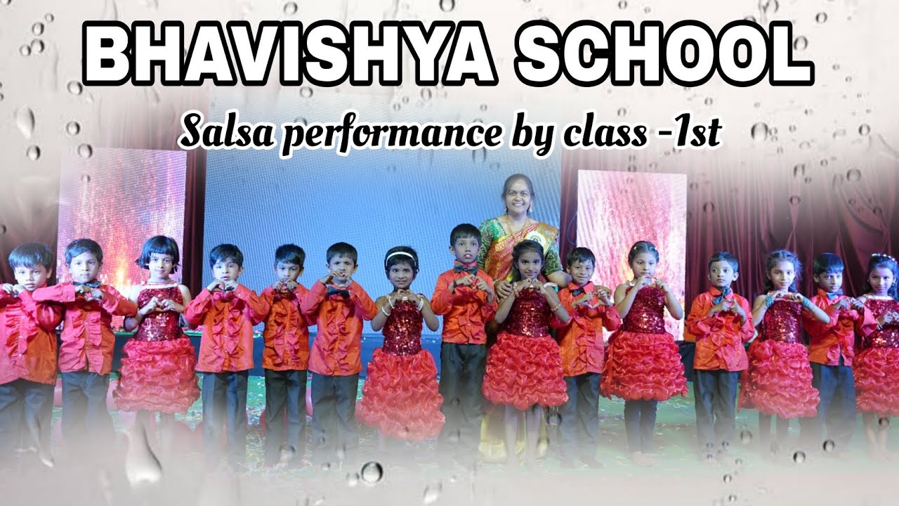 Bhavishya School Annual day celebration | Salsa dance performance by class - 1st | 2025-26 | 
