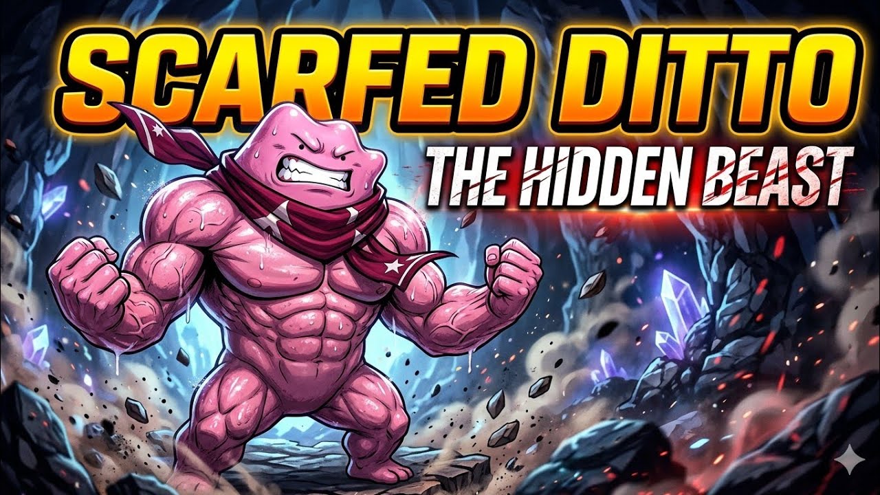 Choice Scarf Ditto, Pokemon Champions Newbie strat.