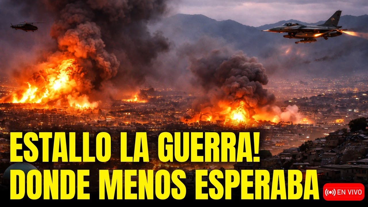 🚨FINALMENTE ESTALLÓ! La Guerra que Nadie Vió Venir Ha Comenzado