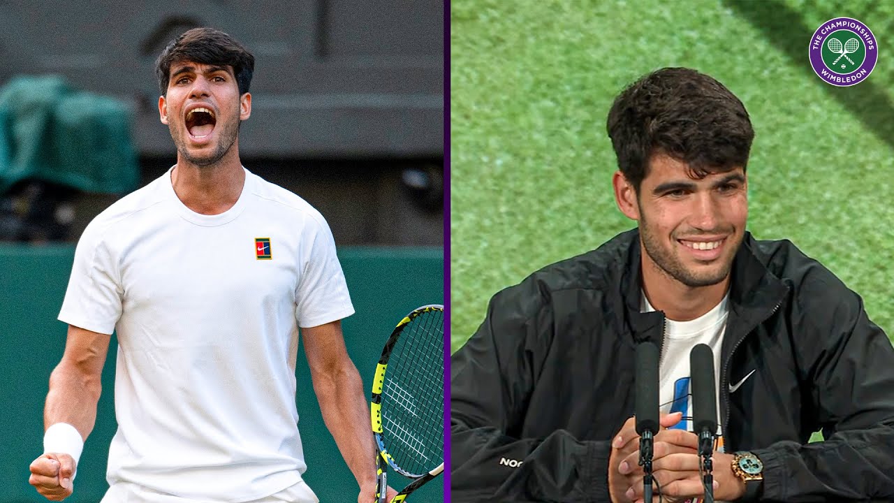 Winning 21 matches in a row | Carlos Alcaraz | Third Round  Press Conference | Wimbledon 2025