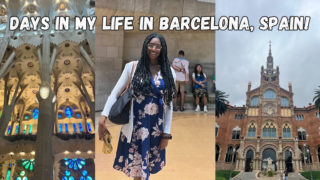 Days in my life in Barcelona, Spain | Sagrada Familia, Hospital de Sant Pau, World of Banksy & more!