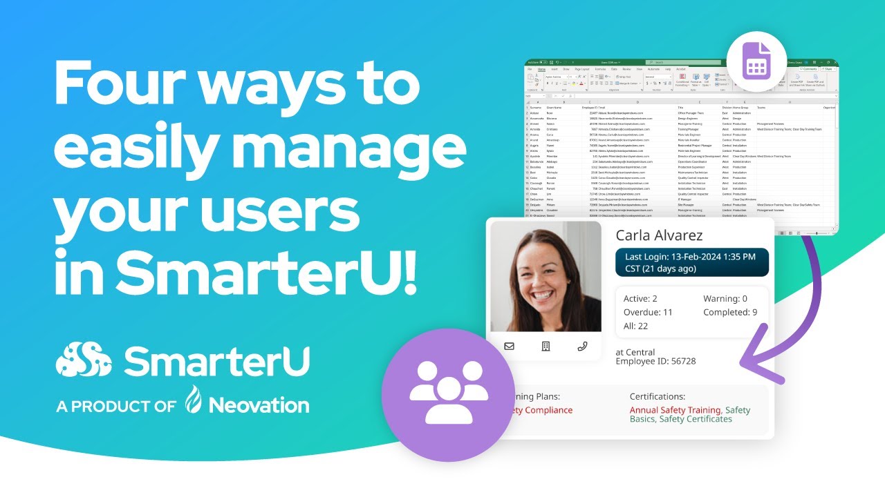 User Management: The Admin Experience &ndash; SmarterU LMS in Action