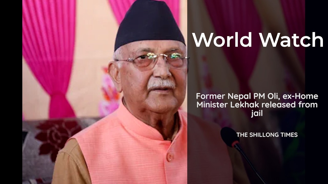 Former Nepal PM Oli, ex Home Minister Lekhak released from jail