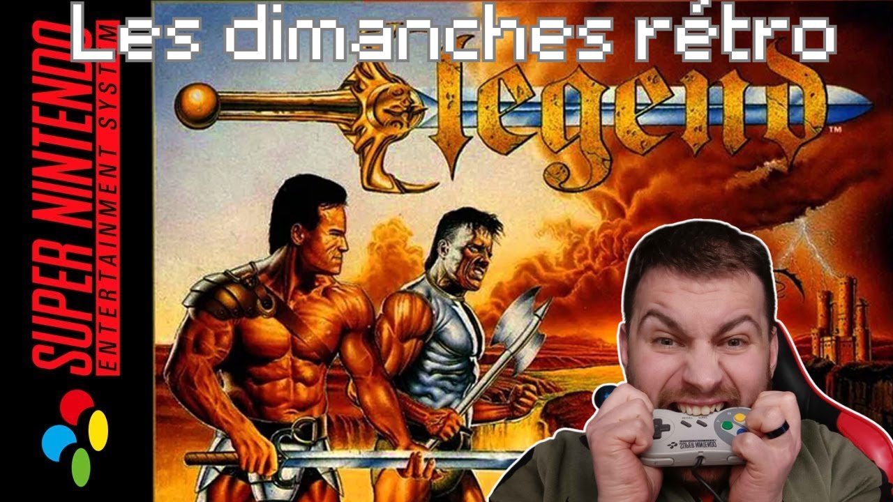 Les dimanches rétro, je vous présente Legend Jeu très dur de la SNES.