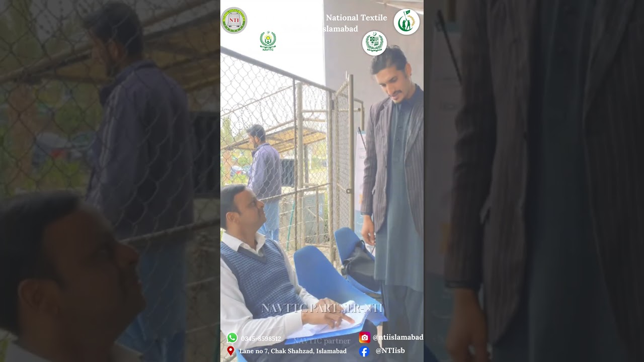 NAVTTC Training at NTI Islamabad | Successful Skill Development