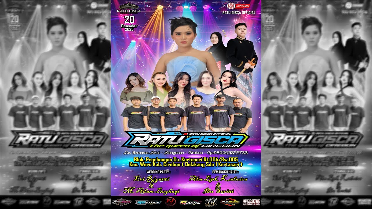 🔴 LIVE RATU GISCA THE QUEEN OF CIREBON || PEGEBANGAN - WERU - CIREBON || SABTU 20 DES 2025 ( SIANG )