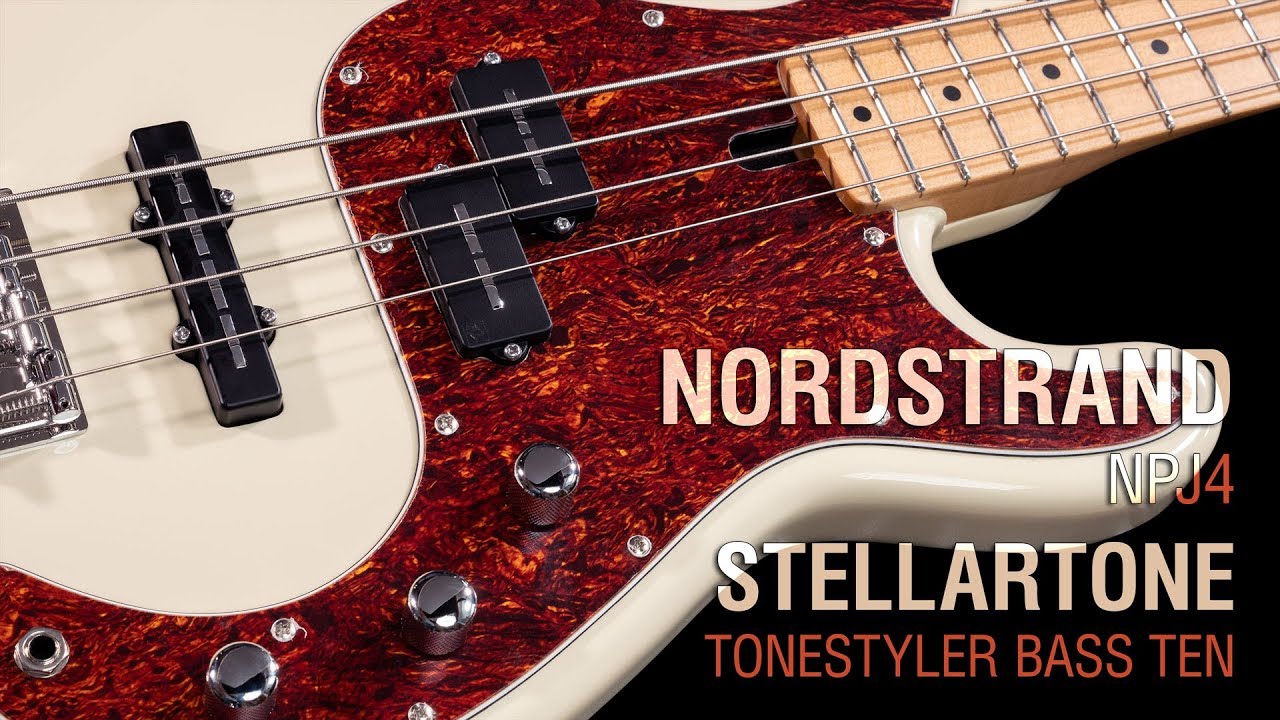 Nordstrand NPJ4 Set & Stellartone Tonestyler Bass Ten - Maruszczyk Jake 4p PJ