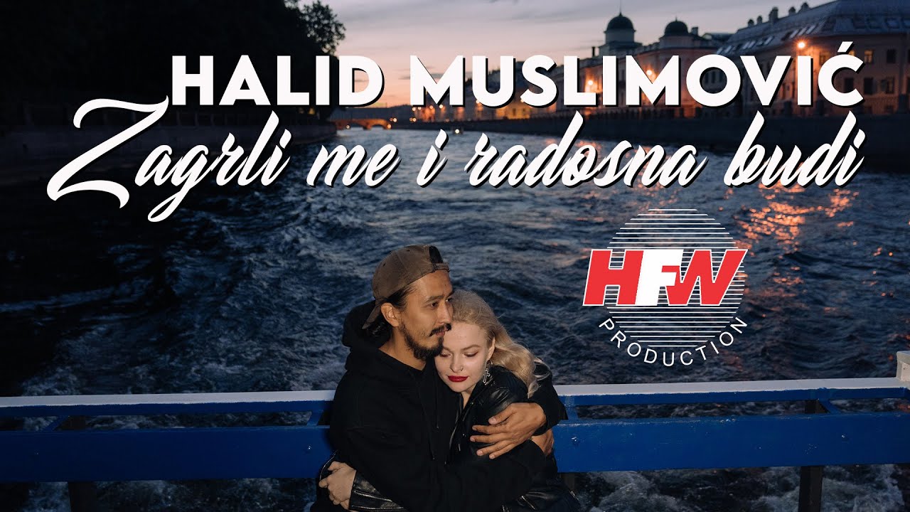 Halid Muslimović - Zagrli me i radosna budi ( Official lyric video ) 4K