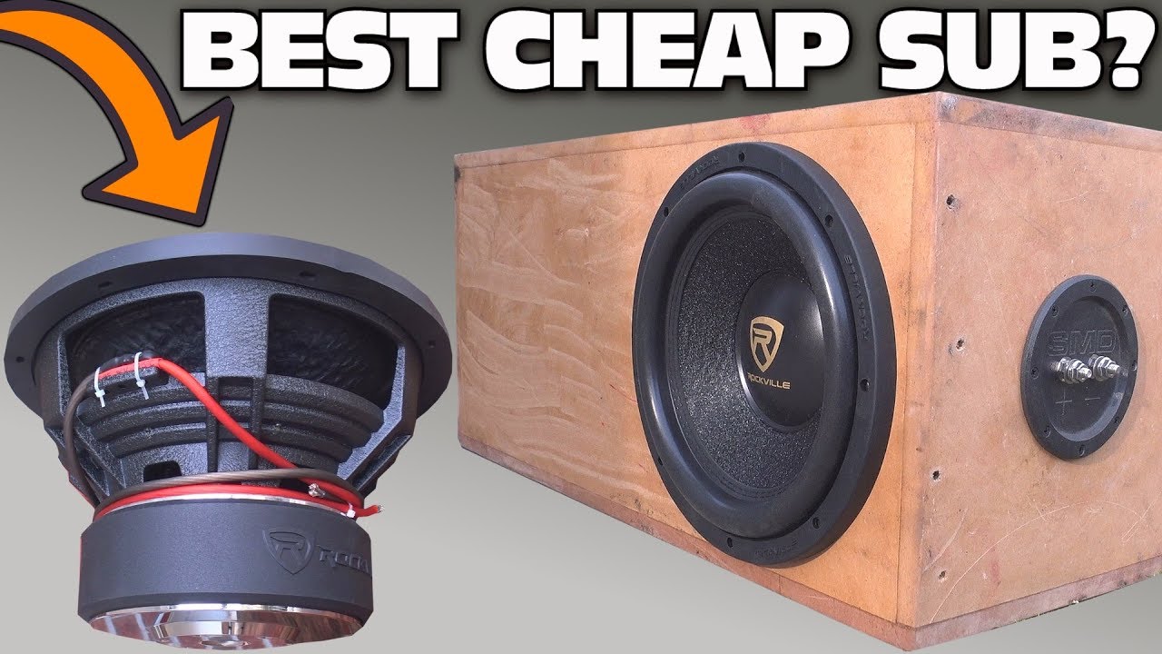 CHEAP $100 Subwoofer TEST w/ 12